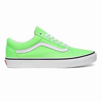 Damske Tenisky Vans Neon Old Skool Zelene/Biele VA20LCAOD